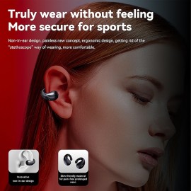 Q92 TWS Wireless Headset Clip On Ear Bluetooth Earphone With Mic Touch Ear-Clip Earring Earbuds Hifi Bass Sport Music Headphones
 Q92 TWS Wireless Headset Clip On Ear Bluetooth Earphone With Mic Touch Ear-Clip Earring Earbuds Hifi Bass Sport Music Headphones