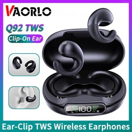 Q92 TWS Wireless Headset Clip On Ear Bluetooth Earphone With Mic Touch Ear-Clip Earring Earbuds Hifi Bass Sport Music Headphones
 Q92 TWS Wireless Headset Clip On Ear Bluetooth Earphone With Mic Touch Ear-Clip Earring Earbuds Hifi Bass Sport Music Headphones