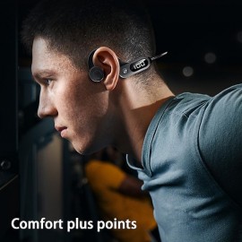 Bone Conduction Headphones Bluetooth 5.3 Wireless Ear Hook Headset IPX5 Waterproof Sport Earphones Lightweight Earbuds With Mic
 Bone Conduction Headphones Bluetooth 5.3 Wireless Ear Hook Headset IPX5 Waterproof Sport Earphones Lightweight Earbuds With Mic