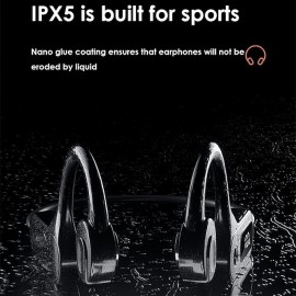 Bone Conduction Headphones Bluetooth 5.3 Wireless Ear Hook Headset IPX5 Waterproof Sport Earphones Lightweight Earbuds With Mic
 Bone Conduction Headphones Bluetooth 5.3 Wireless Ear Hook Headset IPX5 Waterproof Sport Earphones Lightweight Earbuds With Mic
