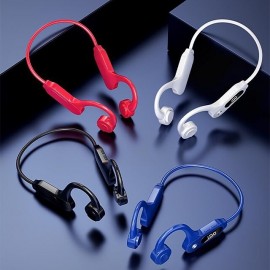 Bone Conduction Headphones Bluetooth 5.3 Wireless Ear Hook Headset IPX5 Waterproof Sport Earphones Lightweight Earbuds With Mic
 Bone Conduction Headphones Bluetooth 5.3 Wireless Ear Hook Headset IPX5 Waterproof Sport Earphones Lightweight Earbuds With Mic