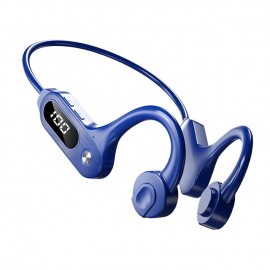 Bone Conduction Headphones Bluetooth 5.3 Wireless Ear Hook Headset IPX5 Waterproof Sport Earphones Lightweight Earbuds With Mic
 Bone Conduction Headphones Bluetooth 5.3 Wireless Ear Hook Headset IPX5 Waterproof Sport Earphones Lightweight Earbuds With Mic