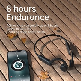 Bone Conduction Bluetooth Earphone X18 Pro Wireless Headphones IPX8 Swimming IPX4 Waterproof Headset Built-in 8GB
 Bone Conduction Bluetooth Earphone X18 Pro Wireless Headphones IPX8 Swimming IPX4 Waterproof Headset Built-in 8GB