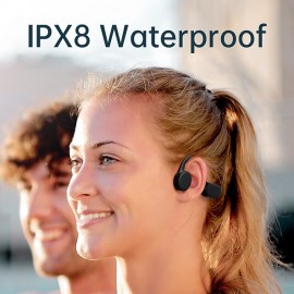 Bone Conduction Bluetooth Earphone X18 Pro Wireless Headphones IPX8 Swimming IPX4 Waterproof Headset Built-in 8GB
 Bone Conduction Bluetooth Earphone X18 Pro Wireless Headphones IPX8 Swimming IPX4 Waterproof Headset Built-in 8GB