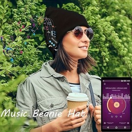 Stocking Stuffers For Men Women Wireless Beanie Hat With Headphones Birthday Presents Unique Gift Idea For Men Dad Husband Him
 Stocking Stuffers For Men Women Wireless Beanie Hat With Headphones Birthday Presents Unique Gift Idea For Men Dad Husband Him