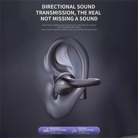 Sport Bluetooth Headphones Noise Cancelling Wireless Headsets Gaming Earphones Not in Ear Stereo Earbuds Led Power Display Charging Case for Smartphone
