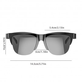 F08 Smart Bluetooth 5.3 Glasses Headphones Anti-Blue Light Stereo Dual Speaker Touch Wireless Outdoor Hi-Fi Sound Quality Eyeglasses Headphones
 F08 Smart Bluetooth 5.3 Glasses Headphones Anti-Blue Light Stereo Dual Speaker Touch Wireless Outdoor Hi-Fi Sound Quality Eyeglasses Headphones