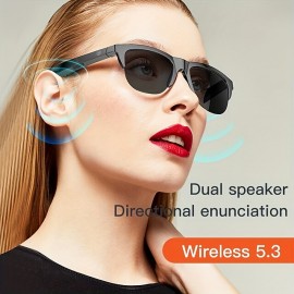 F08 Smart Bluetooth 5.3 Glasses Headphones Anti-Blue Light Stereo Dual Speaker Touch Wireless Outdoor Hi-Fi Sound Quality Eyeglasses Headphones
 F08 Smart Bluetooth 5.3 Glasses Headphones Anti-Blue Light Stereo Dual Speaker Touch Wireless Outdoor Hi-Fi Sound Quality Eyeglasses Headphones