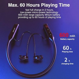 3 In1 Bluetooth 5.0 Earphone Wireless Bluetooth Headset with Microphone Magnetic Neckband Earphones Waterproof Sports In-ear Headphone Support TF Card FM Mode
 3 In1 Bluetooth 5.0 Earphone Wireless Bluetooth Headset with Microphone Magnetic Neckband Earphones Waterproof Sports In-ear Headphone Support TF Card FM Mode