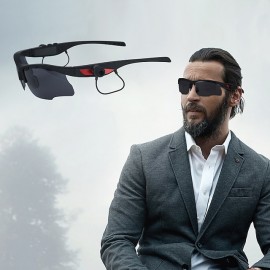 Smart Bluetooth 5.0 Eyelasses Polarized Lenses Men Women Sports Outdoor Glasses With In-Ear BT Earphones Headphones
 Smart Bluetooth 5.0 Eyelasses Polarized Lenses Men Women Sports Outdoor Glasses With In-Ear BT Earphones Headphones