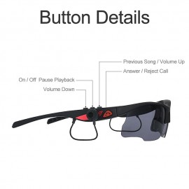 Smart Bluetooth 5.0 Eyelasses Polarized Lenses Men Women Sports Outdoor Glasses With In-Ear BT Earphones Headphones
 Smart Bluetooth 5.0 Eyelasses Polarized Lenses Men Women Sports Outdoor Glasses With In-Ear BT Earphones Headphones