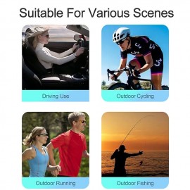 Smart Bluetooth 5.0 Eyelasses Polarized Lenses Men Women Sports Outdoor Glasses With In-Ear BT Earphones Headphones
 Smart Bluetooth 5.0 Eyelasses Polarized Lenses Men Women Sports Outdoor Glasses With In-Ear BT Earphones Headphones