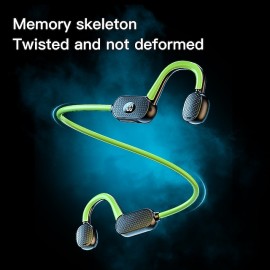 iMosi X6 Bone Conduction Headphone Ear Hook Bluetooth5.0 Sports Ergonomic Design Wireless Sports earbuds Handsfree Running Gaming Bluetooth Earphone
 iMosi X6 Bone Conduction Headphone Ear Hook Bluetooth5.0 Sports Ergonomic Design Wireless Sports earbuds Handsfree Running Gaming Bluetooth Earphone