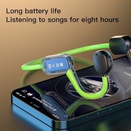 iMosi X6 Bone Conduction Headphone Ear Hook Bluetooth5.0 Sports Ergonomic Design Wireless Sports earbuds Handsfree Running Gaming Bluetooth Earphone
 iMosi X6 Bone Conduction Headphone Ear Hook Bluetooth5.0 Sports Ergonomic Design Wireless Sports earbuds Handsfree Running Gaming Bluetooth Earphone