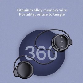 Wireless Bluetooth Headset Flexible Ear Cover Headphone Stereo Earphone Support TF Card MP3 Player Over Ear Headset
 Wireless Bluetooth Headset Flexible Ear Cover Headphone Stereo Earphone Support TF Card MP3 Player Over Ear Headset