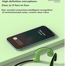 Bone Conduction Headphones Wireless Bluetooth Earphone Handfree Sport Runnng Headset with Mic for Android Ios
 Bone Conduction Headphones Wireless Bluetooth Earphone Handfree Sport Runnng Headset with Mic for Android Ios