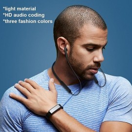 Bluetooth Headphones Neckband Wireless Headset Noise Cancelling Stereo Earbuds Sport Sweatproof Earphones with Mic for IPhone Android Phone
 Bluetooth Headphones Neckband Wireless Headset Noise Cancelling Stereo Earbuds Sport Sweatproof Earphones with Mic for IPhone Android Phone