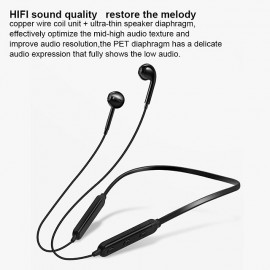 Bluetooth Headphones Neckband Wireless Headset Noise Cancelling Stereo Earbuds Sport Sweatproof Earphones with Mic for IPhone Android Phone
 Bluetooth Headphones Neckband Wireless Headset Noise Cancelling Stereo Earbuds Sport Sweatproof Earphones with Mic for IPhone Android Phone