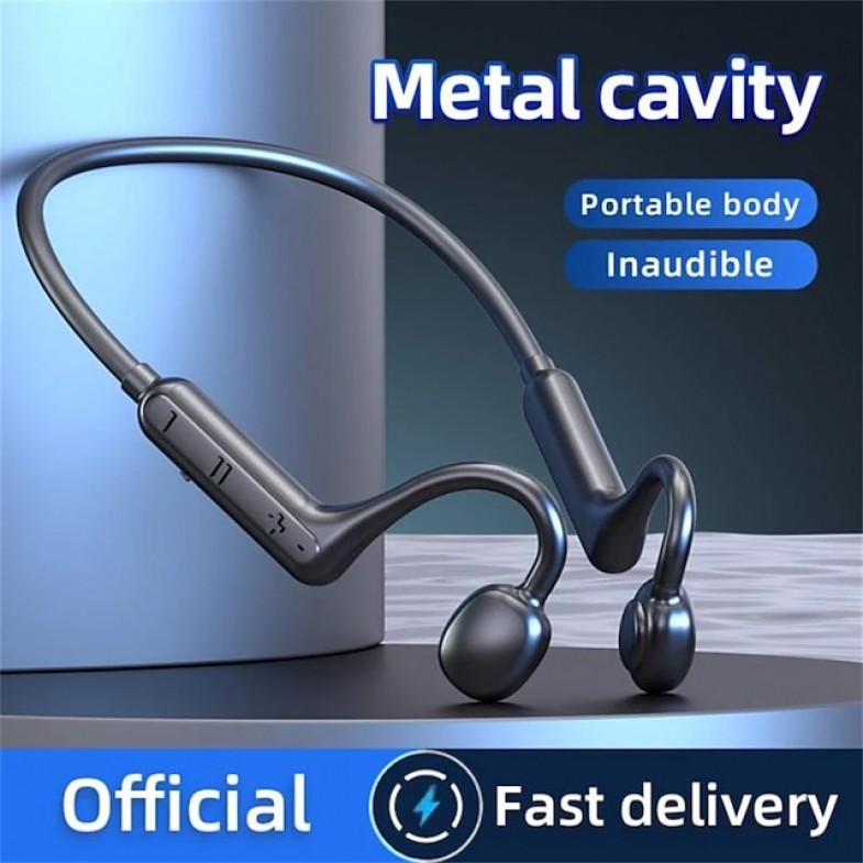 KS-15 Bone Conduction Bluetooth Headphone Sports Earphone Waterproof Wireless Headset With Mic Ear-hook TWS Bass Hifi Stereo
 KS-15 Bone Conduction Bluetooth Headphone Sports Earphone Waterproof Wireless Headset With Mic Ear-hook TWS Bass Hifi Stereo