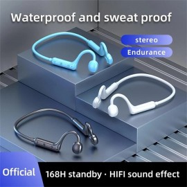 KS-15 Bone Conduction Bluetooth Headphone Sports Earphone Waterproof Wireless Headset With Mic Ear-hook TWS Bass Hifi Stereo
 KS-15 Bone Conduction Bluetooth Headphone Sports Earphone Waterproof Wireless Headset With Mic Ear-hook TWS Bass Hifi Stereo
