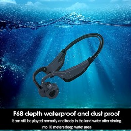 Swim Bone Conduction Headphones Bluetooth Wireless Earphone 16GB MP3 Music Player Waterproof Earbuds Fitness Sport Headset
 Swim Bone Conduction Headphones Bluetooth Wireless Earphone 16GB MP3 Music Player Waterproof Earbuds Fitness Sport Headset