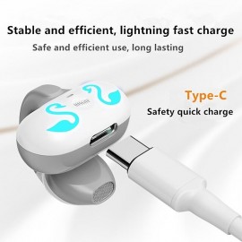 1Pc Open Ear Wireless Earphone Sport Headphone HiFi Sound Game Headset Ear Clip Earbud for Sport Running Yoga Jogging
 1Pc Open Ear Wireless Earphone Sport Headphone HiFi Sound Game Headset Ear Clip Earbud for Sport Running Yoga Jogging