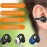 1PC Painless Wear Ear-clip Single Ear Earphone Wireless Bluetooth5.3 Earbuds with Microphone