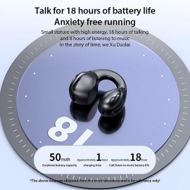 1PC Painless Wear Ear-clip Single Ear Earphone Wireless Bluetooth5.3 Earbuds with Microphone
 1PC Painless Wear Ear-clip Single Ear Earphone Wireless Bluetooth5.3 Earbuds with Microphone