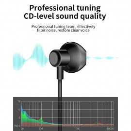 LANGSDOM L5Max neck-mounted sports Bluetooth headset listening to songs semi-in-ear ultra-long battery life noise reduction
