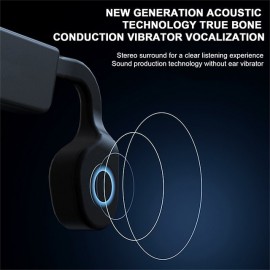 Wireless Bone Conduction TWS Audio Headphones Ear Mounted Sports Headphones Wireless Connection Sporty Waterproof Earless Design Long Battery Life Light Weight And Easy To Wear
 Wireless Bone Conduction TWS Audio Headphones Ear Mounted Sports Headphones Wireless Connection Sporty Waterproof Earless Design Long Battery Life Light Weight And Easy To Wear
