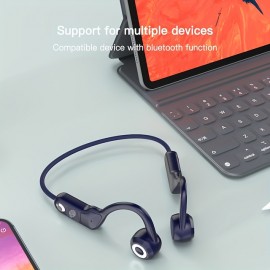 Wireless 5.3 Headset Wireless Earphones TWS Earphone Waterproof Neckband Air Conduction Earbuds 3D Stereo For Sports Running Movie Music Compatible With All Phones For IPhone Android Samsung
 Wireless 5.3 Headset Wireless Earphones TWS Earphone Waterproof Neckband Air Conduction Earbuds 3D Stereo For Sports Running Movie Music Compatible With All Phones For IPhone Android Samsung