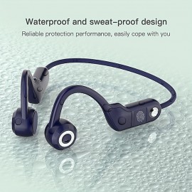 Wireless 5.3 Headset Wireless Earphones TWS Earphone Waterproof Neckband Air Conduction Earbuds 3D Stereo For Sports Running Movie Music Compatible With All Phones For IPhone Android Samsung
 Wireless 5.3 Headset Wireless Earphones TWS Earphone Waterproof Neckband Air Conduction Earbuds 3D Stereo For Sports Running Movie Music Compatible With All Phones For IPhone Android Samsung