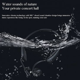 Wireless Bone Conduction Headphones, Sports Swimming And Running Exercise, Waterproof And Noise Reduction
