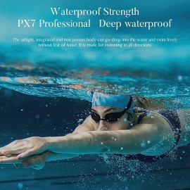 Wireless Bone Conduction Headphones, Sports Swimming And Running Exercise, Waterproof And Noise Reduction
