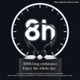 Wireless Bone Conduction Headphones, Sports Swimming And Running Exercise, Waterproof And Noise Reduction
