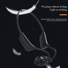 Wireless Bone Conduction Headphones, Sports Swimming And Running Exercise, Waterproof And Noise Reduction
