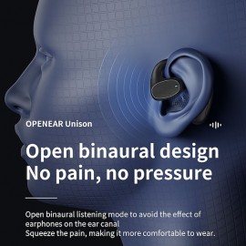 Bluetooth Headset Digital Display In-ear Hanging Ear External Sound To Ear With Charging Box Business Models Earphones
 Bluetooth Headset Digital Display In-ear Hanging Ear External Sound To Ear With Charging Box Business Models Earphones