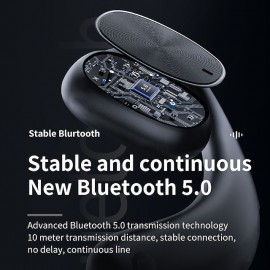 Bluetooth Headset Digital Display In-ear Hanging Ear External Sound To Ear With Charging Box Business Models Earphones
 Bluetooth Headset Digital Display In-ear Hanging Ear External Sound To Ear With Charging Box Business Models Earphones