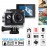 1080p 12MP Action Camera Full HD 2.0 Inch Screen 30 m 98 Foot Waterproof Sports Camera with Accessories Kits for Bicycle Motorcycle Diving Swimming etc