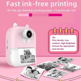 2.4inch P2 children print camera 800mA Thermal Printer Kids Digital Photo Camera
 2.4inch P2 children print camera 800mA Thermal Printer Kids Digital Photo Camera