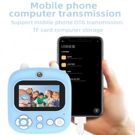 2.4inch P2 children print camera 800mA Thermal Printer Kids Digital Photo Camera
 2.4inch P2 children print camera 800mA Thermal Printer Kids Digital Photo Camera