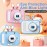 Mini Portable Digital Camera For Children Dual Hd Video Recorder/general Definition 2000w Single Camera Pixels For Children Gift For Children