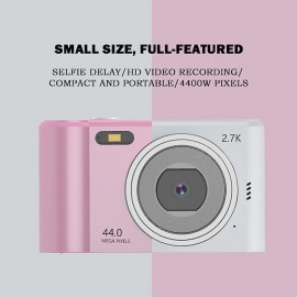 New Small Portable Digital Camera With 4400W Pixel HD Screen HD 8x Zoom Suitable For Home Free Shipping Hot Sale
