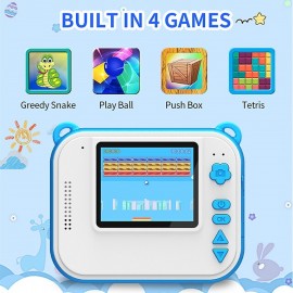 Children's Instant Print Camera 32G With Thermal Printer Kids Digital Photo Camera Girl's Toy Child Camera Video Boy's Birthday Christmas Gift
 Children's Instant Print Camera 32G With Thermal Printer Kids Digital Photo Camera Girl's Toy Child Camera Video Boy's Birthday Christmas Gift