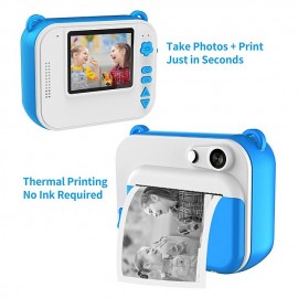 Children's Instant Print Camera 32G With Thermal Printer Kids Digital Photo Camera Girl's Toy Child Camera Video Boy's Birthday Christmas Gift
 Children's Instant Print Camera 32G With Thermal Printer Kids Digital Photo Camera Girl's Toy Child Camera Video Boy's Birthday Christmas Gift
