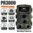 36MP 1080P PR3000 Trail Camera With Night Vision Motion Activated 0.2S Trigger Time Waterproof Outdoor Wildlife Hunting Camera