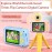 Mini Digital Camera 1080P Camera Color Toy Rechargeable Camera With 2.4 Inch Screen Mini Camera Camera Toys For 3 -12 Year Old Boys/Girls Digital Camera With Video Christmas Birthday Festival Gifts