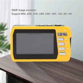 4K30FPS Waterproof Camera 56MP Underwater Cameras UHD Video Recorder Selfie IPS Dual Screens(3/2) 10FT Waterproof Digital Camera for Snorkeling on Vacation 1700mAh
 4K30FPS Waterproof Camera 56MP Underwater Cameras UHD Video Recorder Selfie IPS Dual Screens(3/2) 10FT Waterproof Digital Camera for Snorkeling on Vacation 1700mAh