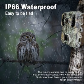 Outdoor 36MP Trail Camera 2k 120 Detection Range IP65 Waterproof No Glow Night Vision Wildlife Monitoring Trap Game Cam
 Outdoor 36MP Trail Camera 2k 120 Detection Range IP65 Waterproof No Glow Night Vision Wildlife Monitoring Trap Game Cam