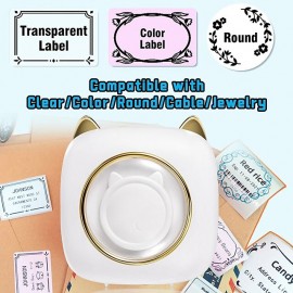 Mini Portable Printer Thermal Printing Sticker Wireless Inkless Mini Pocket Printer Self-adhesive Label Printer Photo Printer
 Mini Portable Printer Thermal Printing Sticker Wireless Inkless Mini Pocket Printer Self-adhesive Label Printer Photo Printer